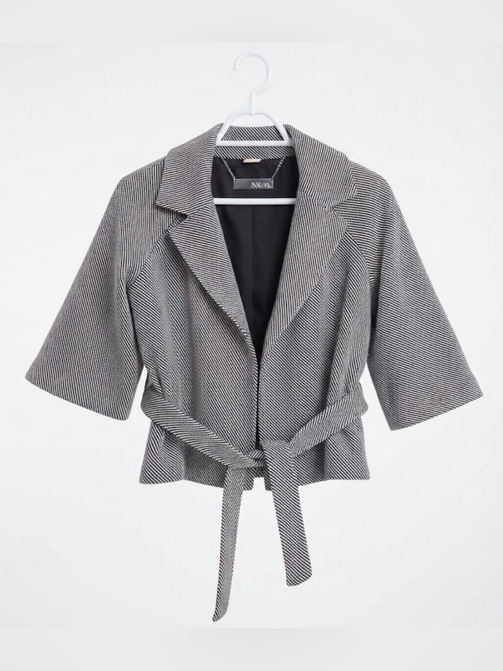 Michael Kors | Gray 3/4 Sleeve Jacket | P | p2p 18”